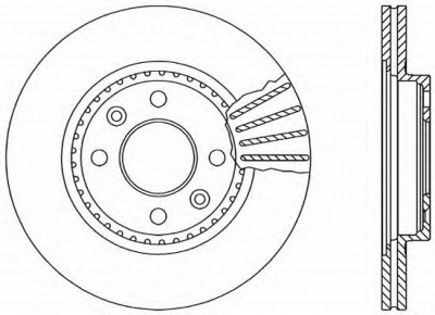 OPEN PARTS bdr146220 -  Тормозной диск